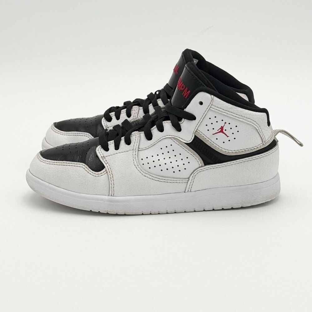 Nike Air Jordan Access Black/White AV7942-101 Size 3Y (Youth) EU 35 - Picture 7 of 12